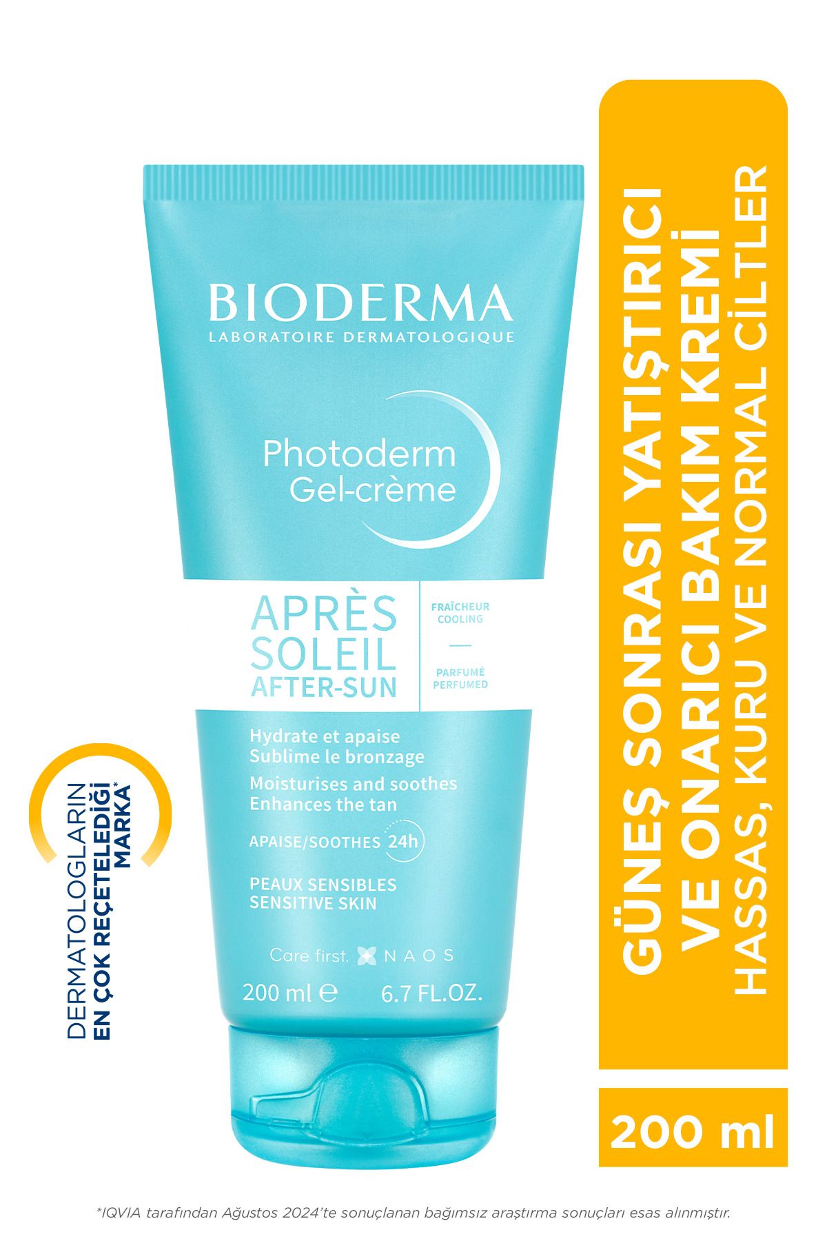 Photoderm After Sun Gel-Cream Güneş Sonrası Nemlendirici, Yatıştırıcı Bakım Kremi 200 ml