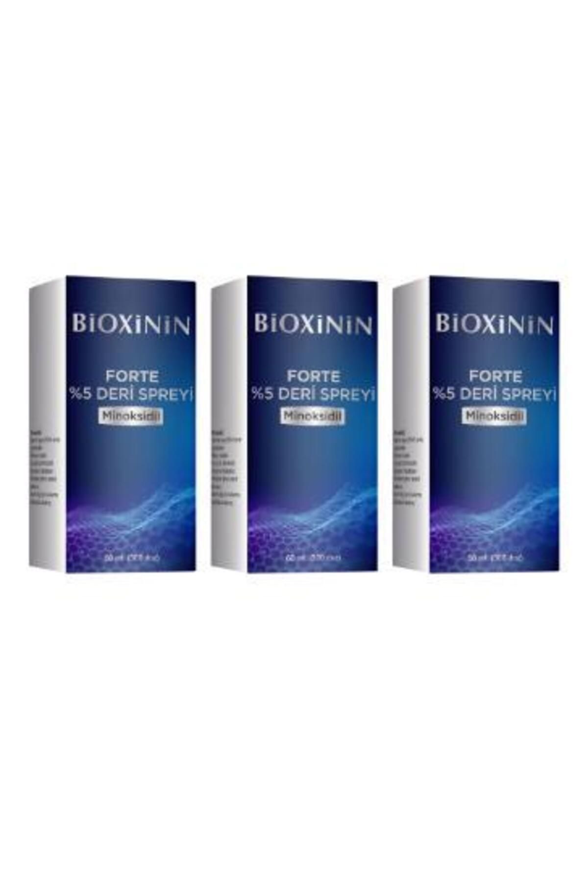 Bioxinin Forte %5 Deri Spreyi 60 ml 3 ADET