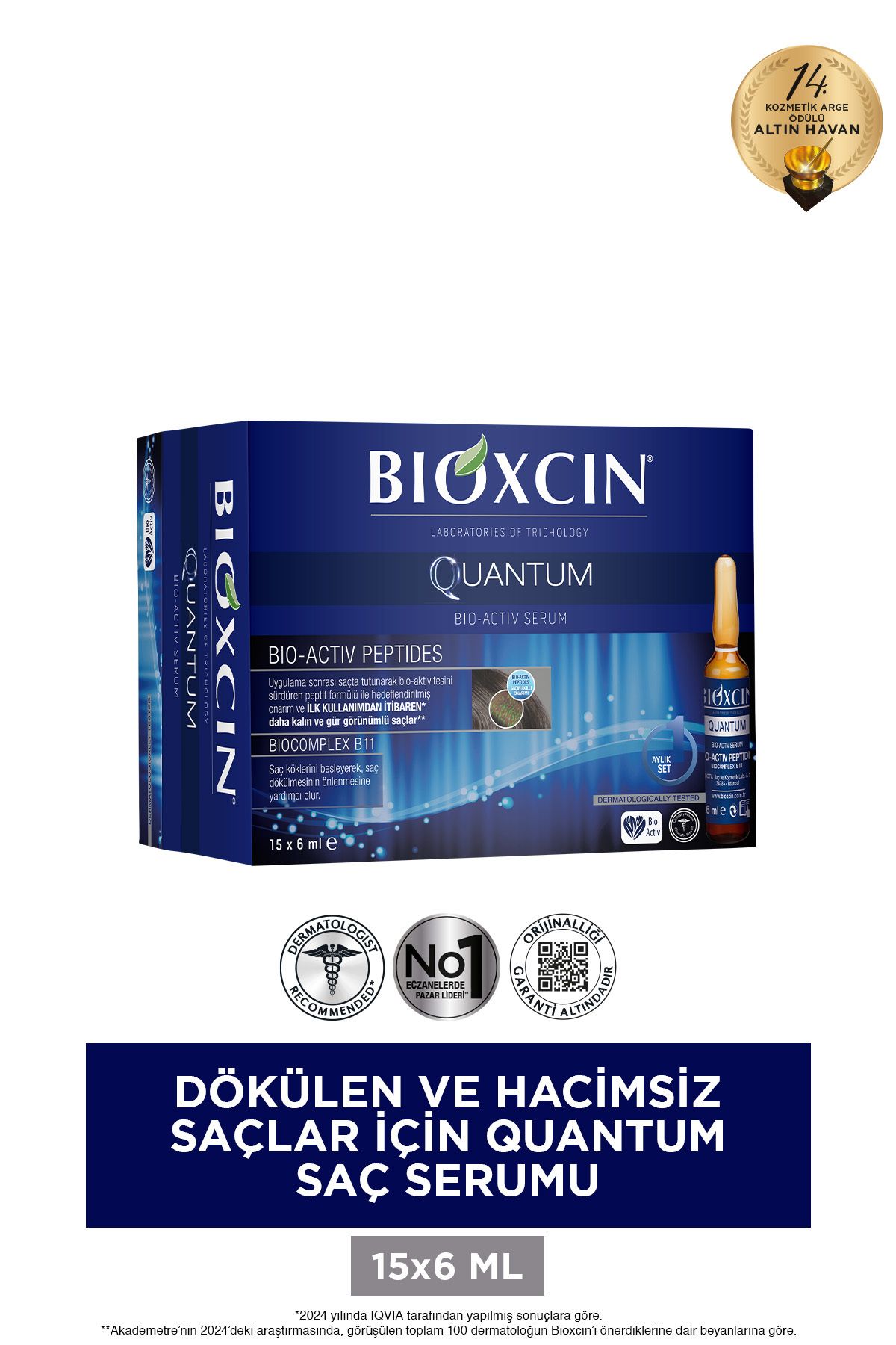 Quantum Ekstra Hacim & Bakım Serumu 15x6-
