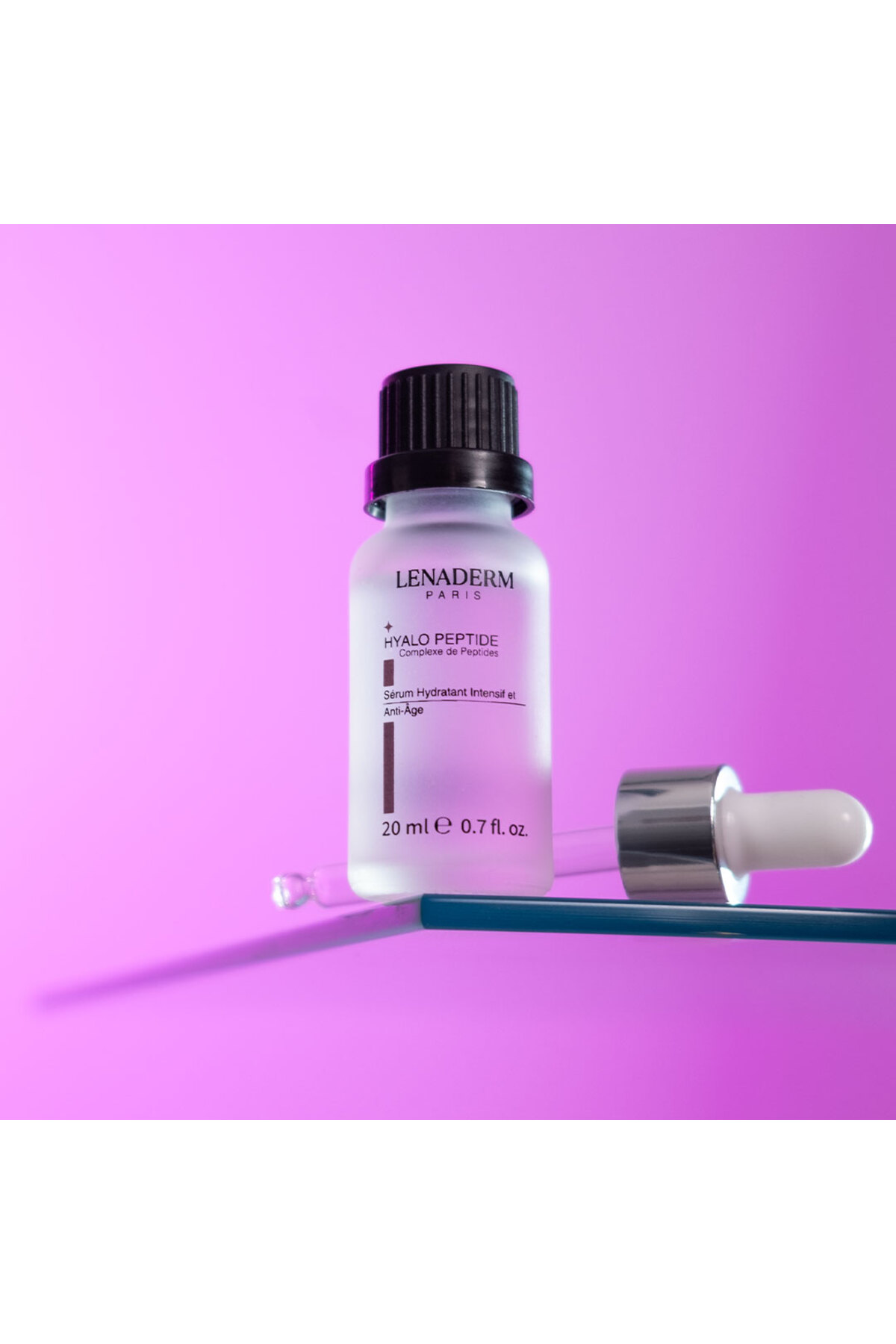 Lenaderm Hyalo Peptide Serum 20 ml – Peptid Destekli Sıkılaştırıcı ve Nem Serumu