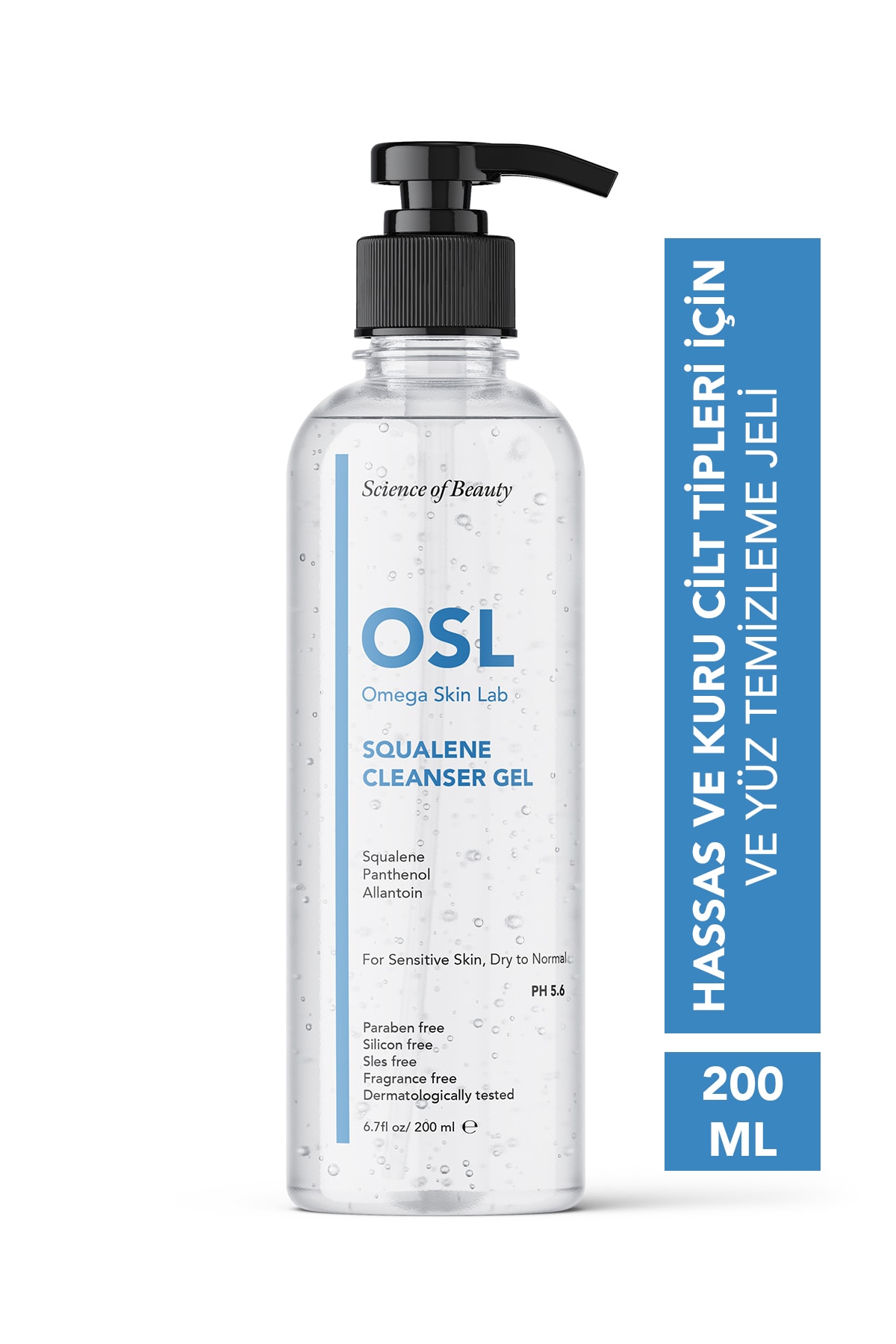 Osl Omega Skin Lab Squalene Cleanser Gel 200 ml