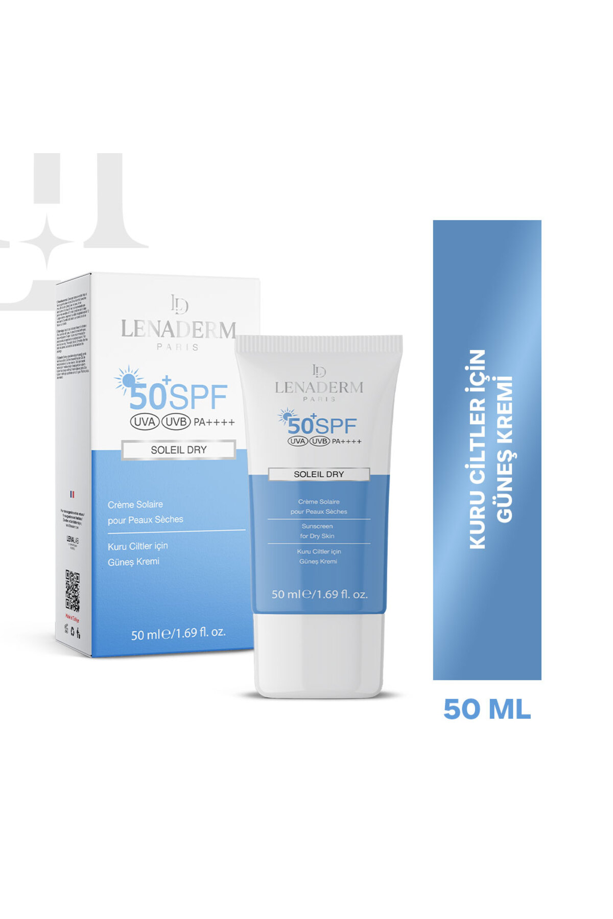 Lenaderm Soleil Dry Kuru Ciltler Için Güneş Kremi 50 ml