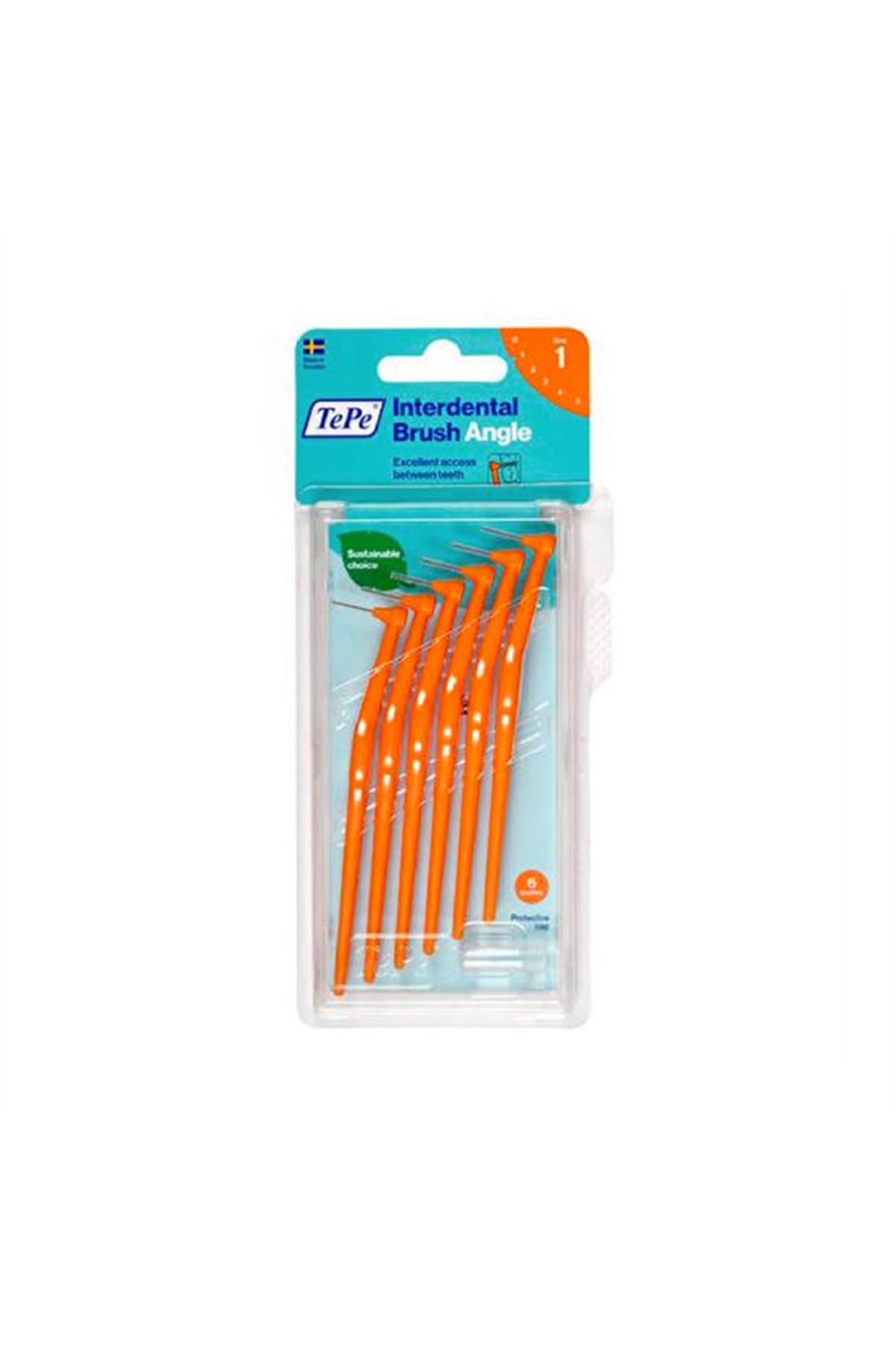 TePe Angle Arayüz Fırçası Turuncu 0,45 mm 6 Adet