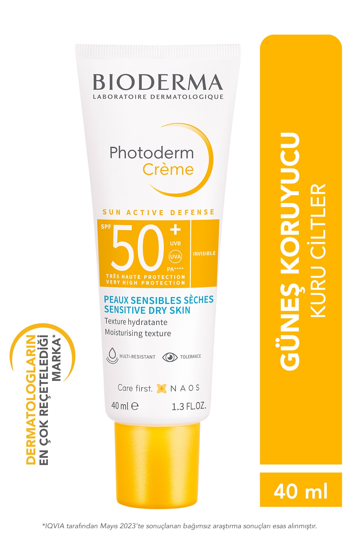 Bioderma Photoderm Krem SPF50+ Tüm Cilt Tipleri İçin Güneş Koruyucu 40 ml