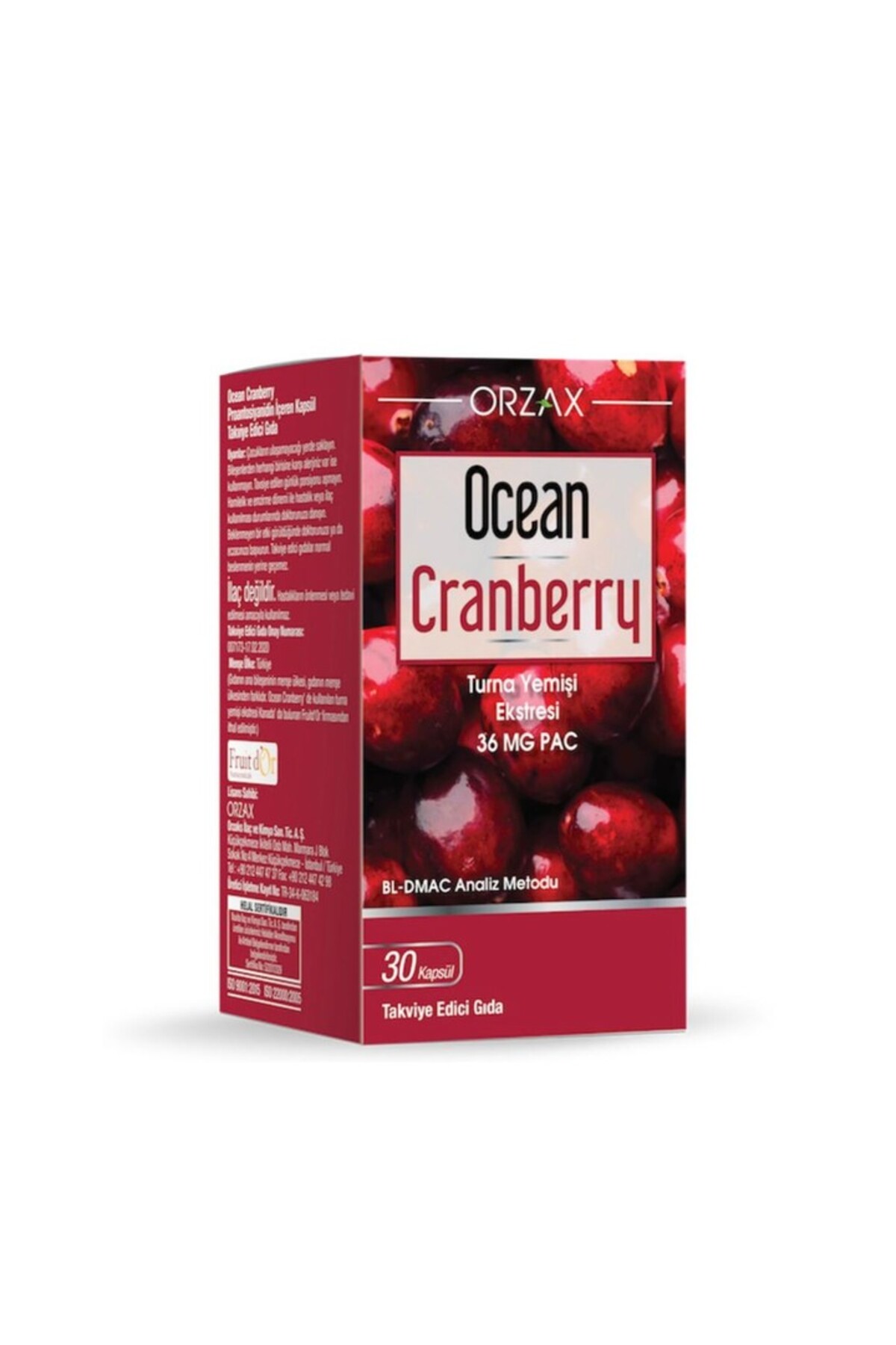 Ocean Cranberry 30 Tablet — Orzax