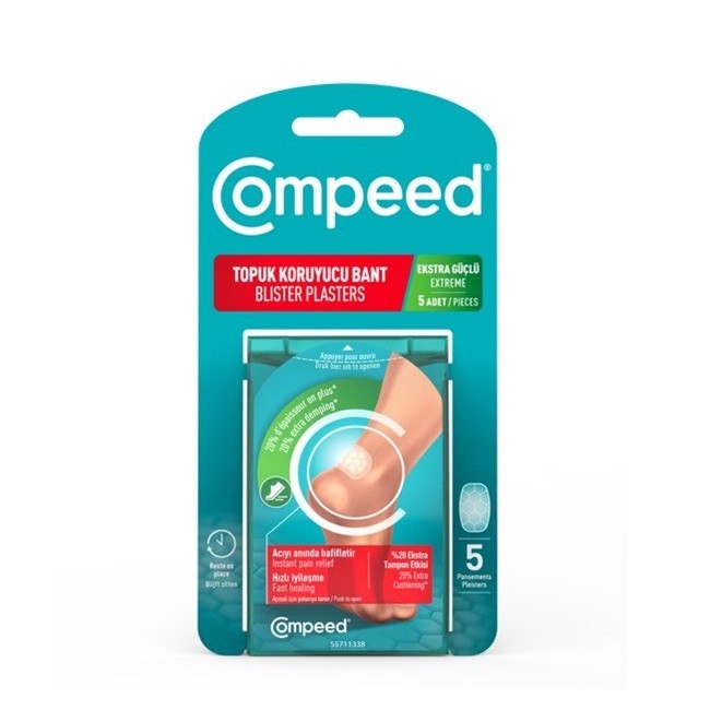 Compeed Topuk Koruyucu Bant Extra Güçlü 5’li