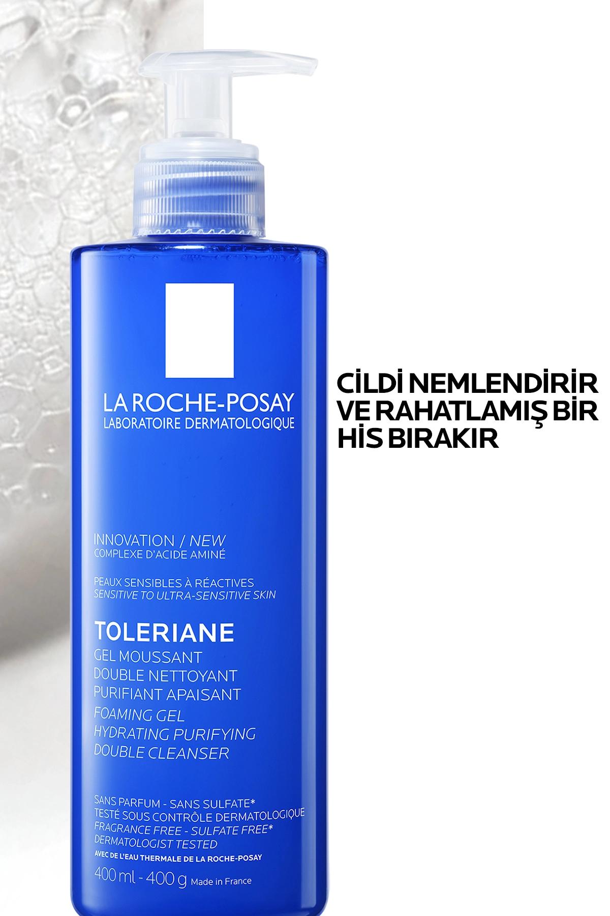 La Roche Posay Toleriane Tüm Ciltler İçin Temizleme Jeli 400 ml