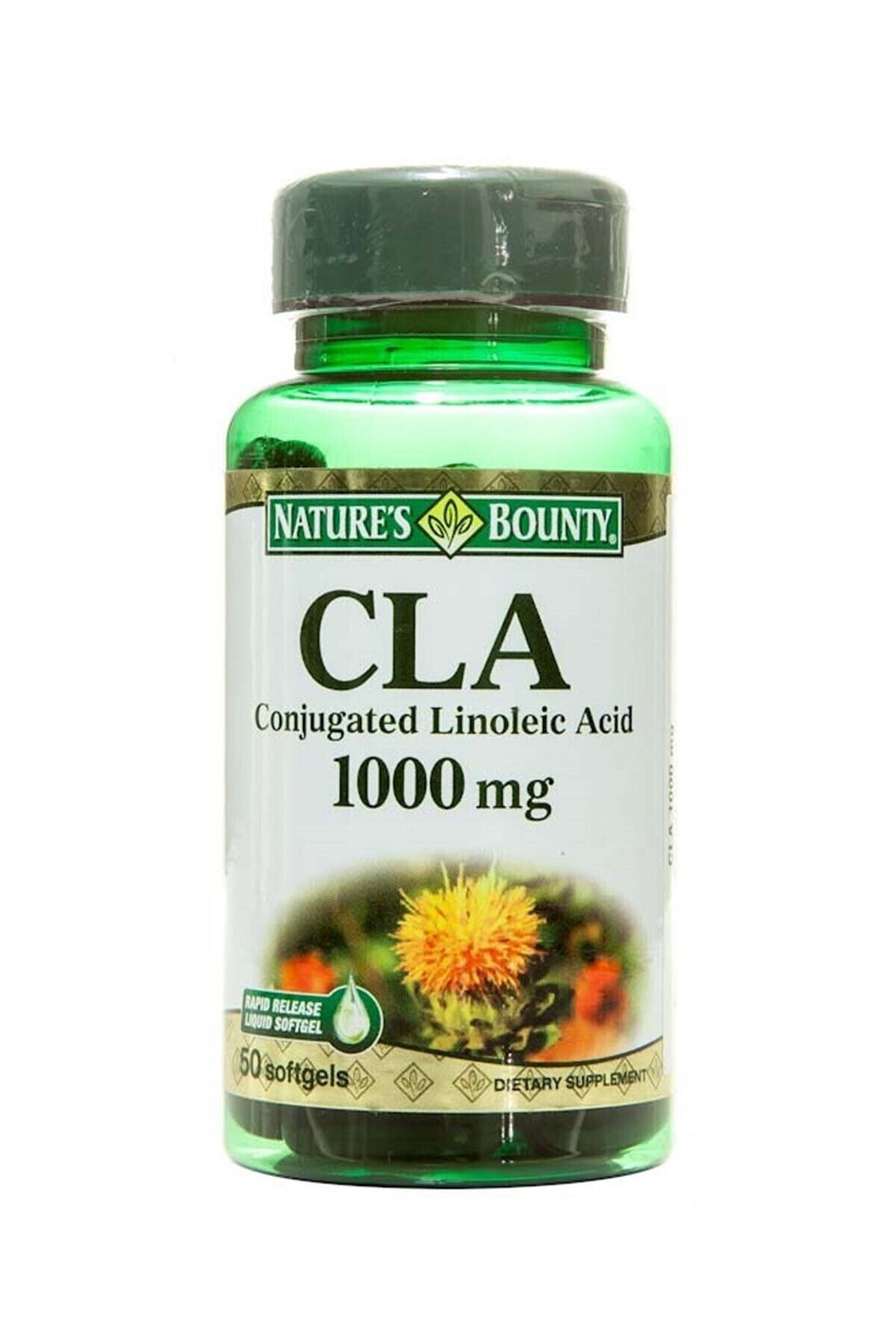 Natures Bounty Cla 1000 mg Takviye Edici Gıda 50 Jelatin Kapsül