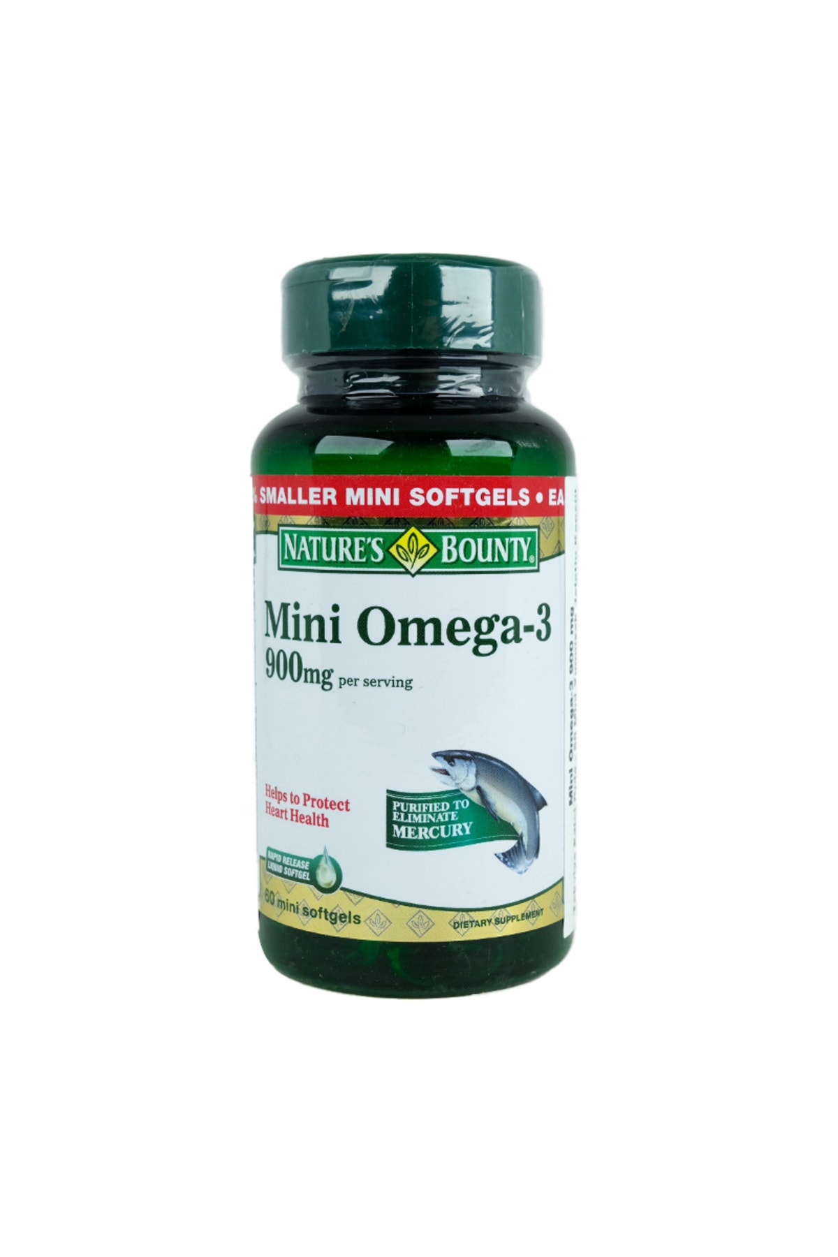 Natures Bounty Omega 3 Mini 900 mg Takviye Edici Gıda