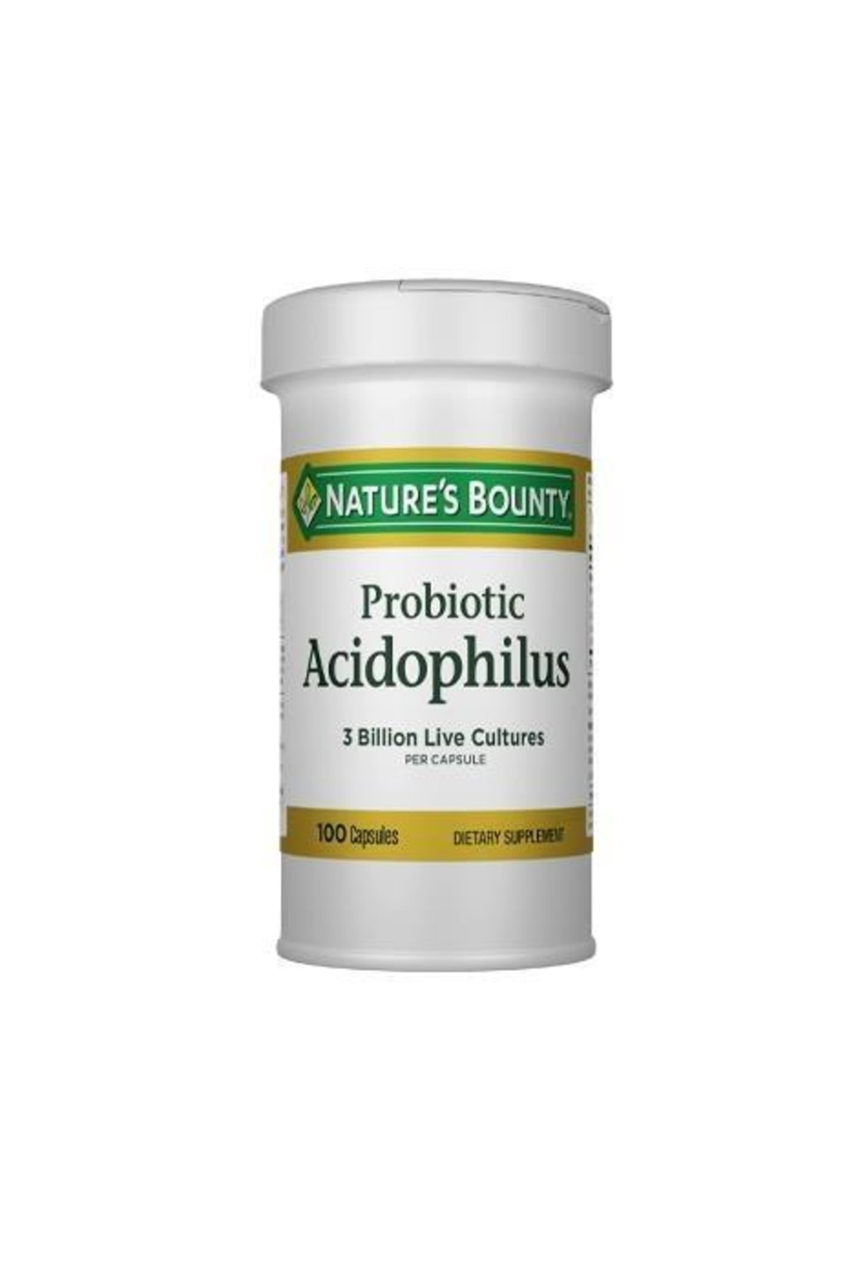 Nature's Bounty Probiotic Acidophilus 100 Kapsül