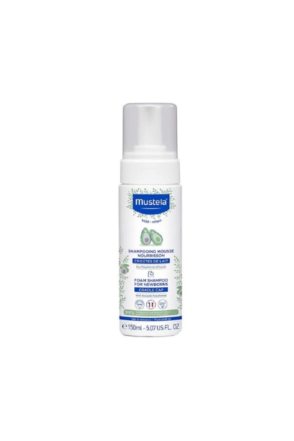 Mustela Yenidoğan Köpük Şampuanı 150 ml