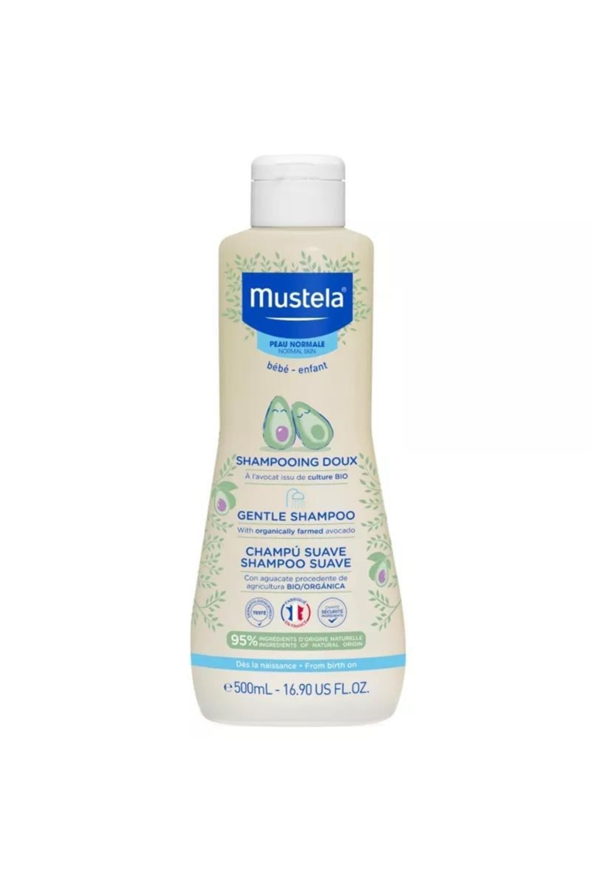 Mustela Gentle Göz Yakmayan Papatya Özlü  Bebek Şampuanı 500 ml